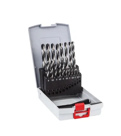 BOSCH JOGO BROCAS HSS POINTTEQ 1 - 10mm 19 PÇS