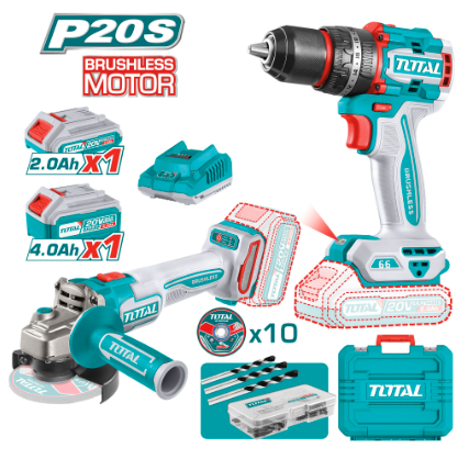 TOTAL KIT REBARB. + APARAF. 20V TCKLI20273E- 41572