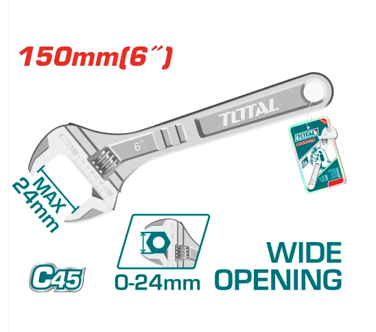 TOTAL CHAVE CRESCENTE 150mm THT101063 - 40508